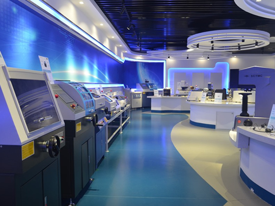 金相硬度產(chǎn)品展示廳實景